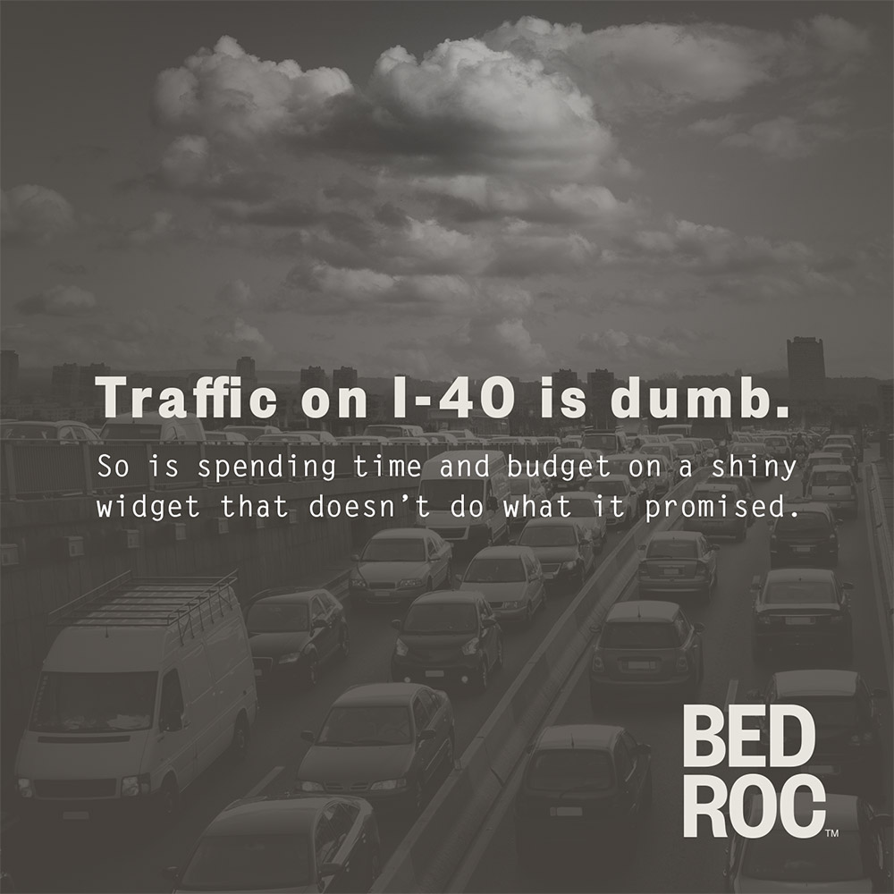 Digital Advertisement for Bed Roc.