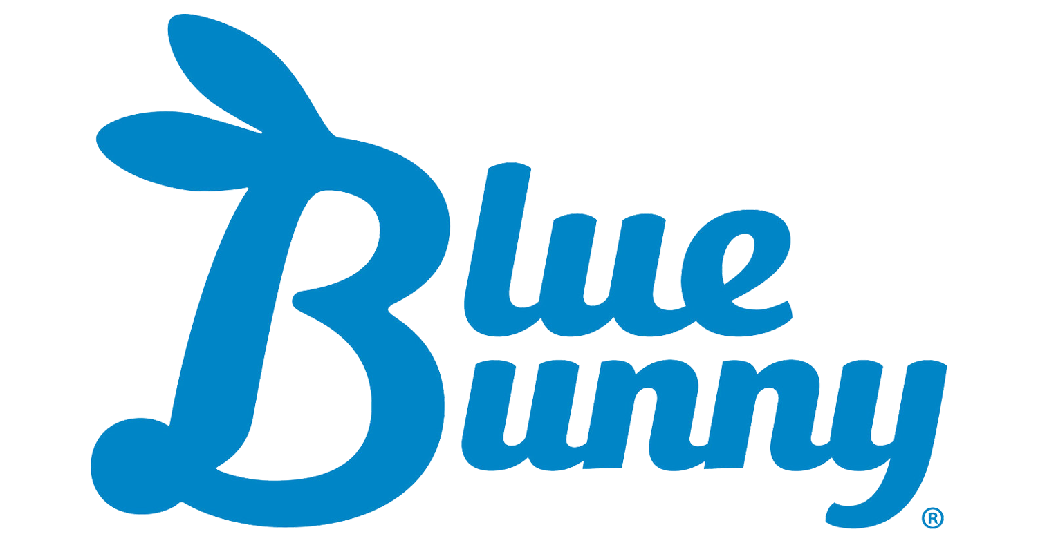Blue Bunny color logo