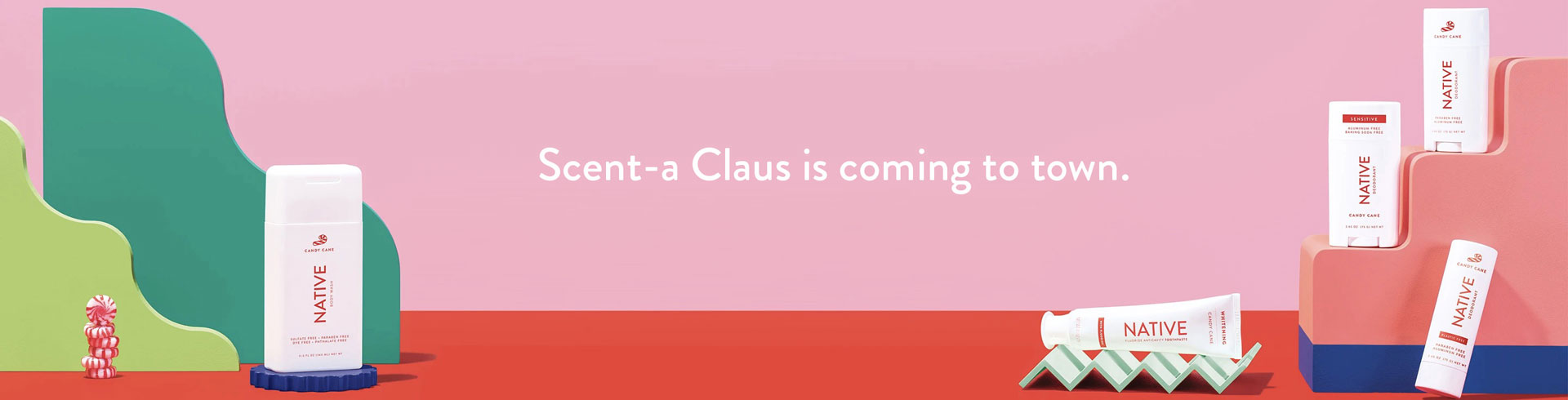 Native's "Scent-a Claus is coming to town." campaign.